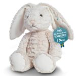 Mollis Hase Kuscheltier Baby (36cm groß) – Weiches Stofftier für Kinder & Babys – helhase